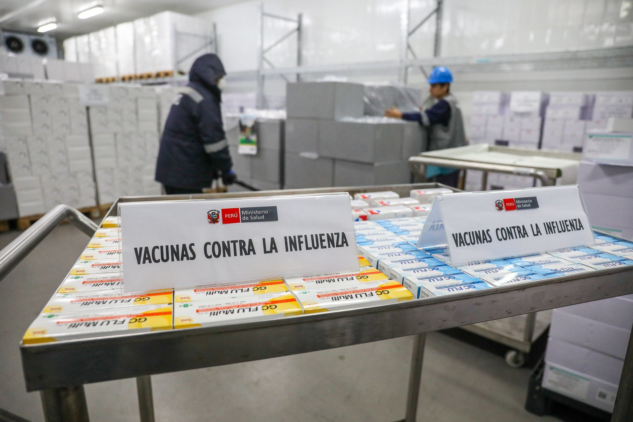 Vacunas fueron distribuídas por el Minsa
