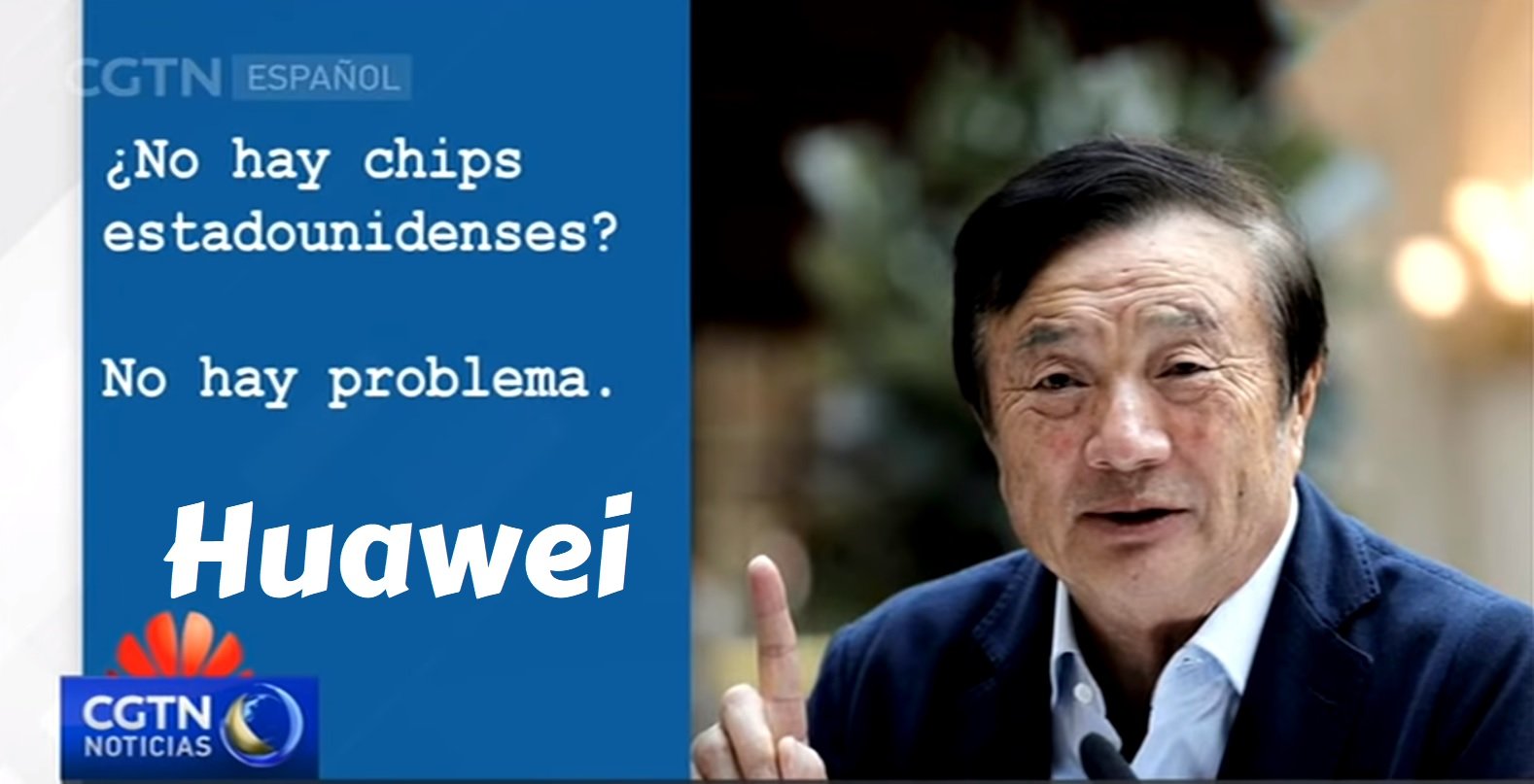Huawei dice que no necesita chips de los Estados Unidos e insistirán con 5G