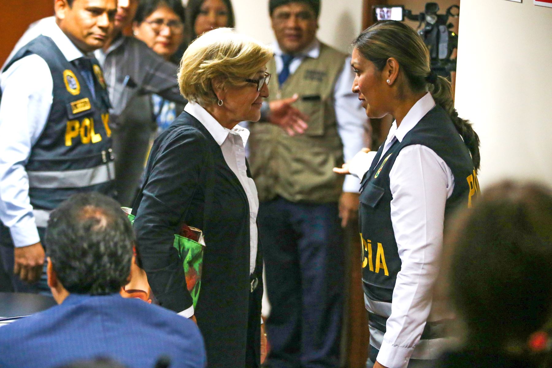 Susana Villarán va a penal de Mujeres de Chorrillos, junto a Keiko Fujimori