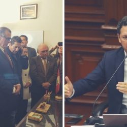 Pedro Olaechea y Daniel Salaverry postulan a la presidencia del Congreso