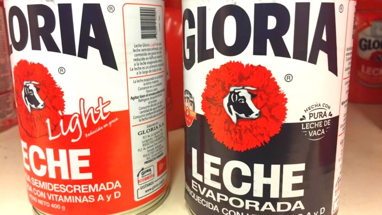 Leche Gloria en lista roja de la FDA