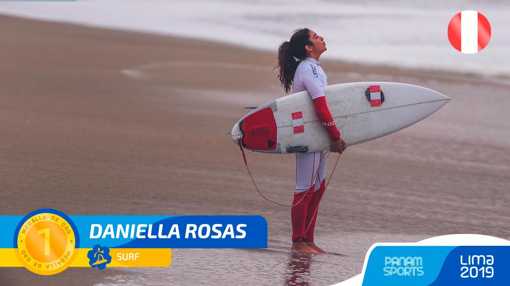 Daniella Rosas gana Oro para Perú