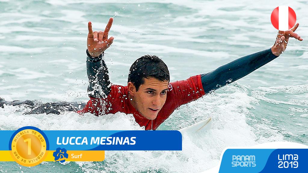 Lucca Mesinas gana oro en Panamericanos