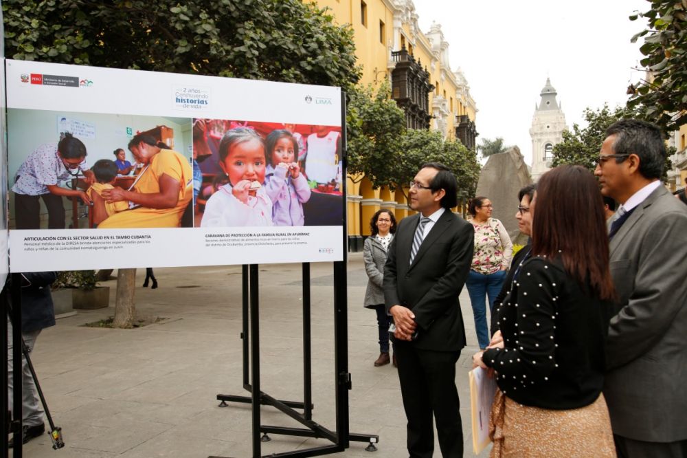 Midis presenta exposición fotográfica ‘PAIS presencia efectiva del Estado’