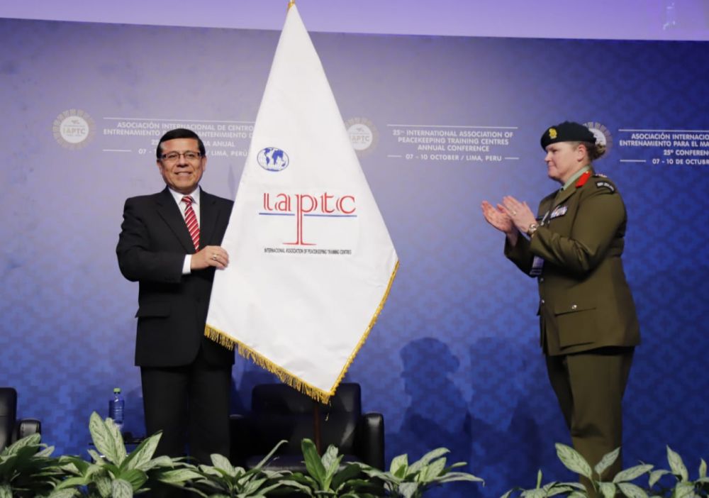 Perú asume presidencia de Centros de Entrenamiento para Mantenimiento de la Paz