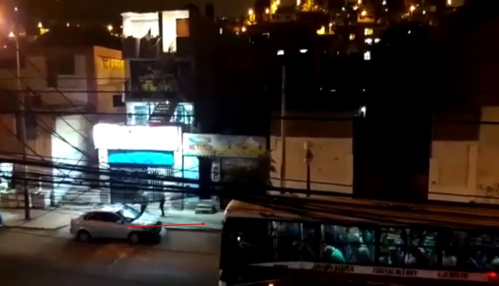 Asalto en bus en Chorrillos