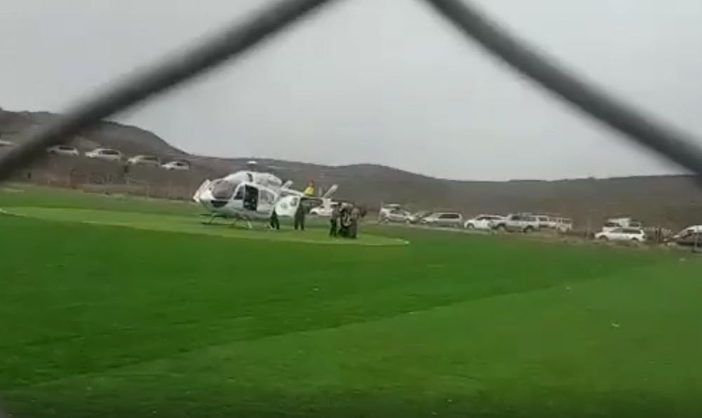 Helicóptero de Evo Morales