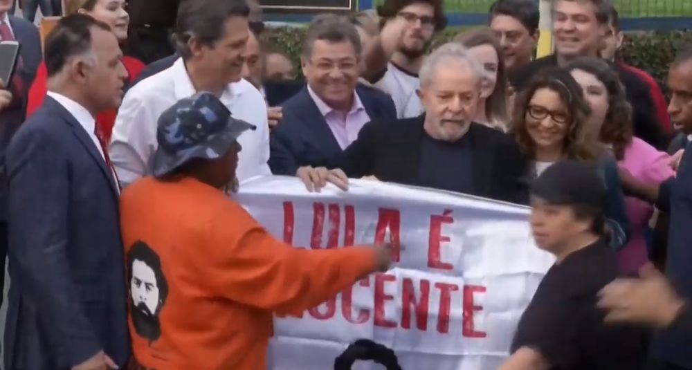 Lula salió libre