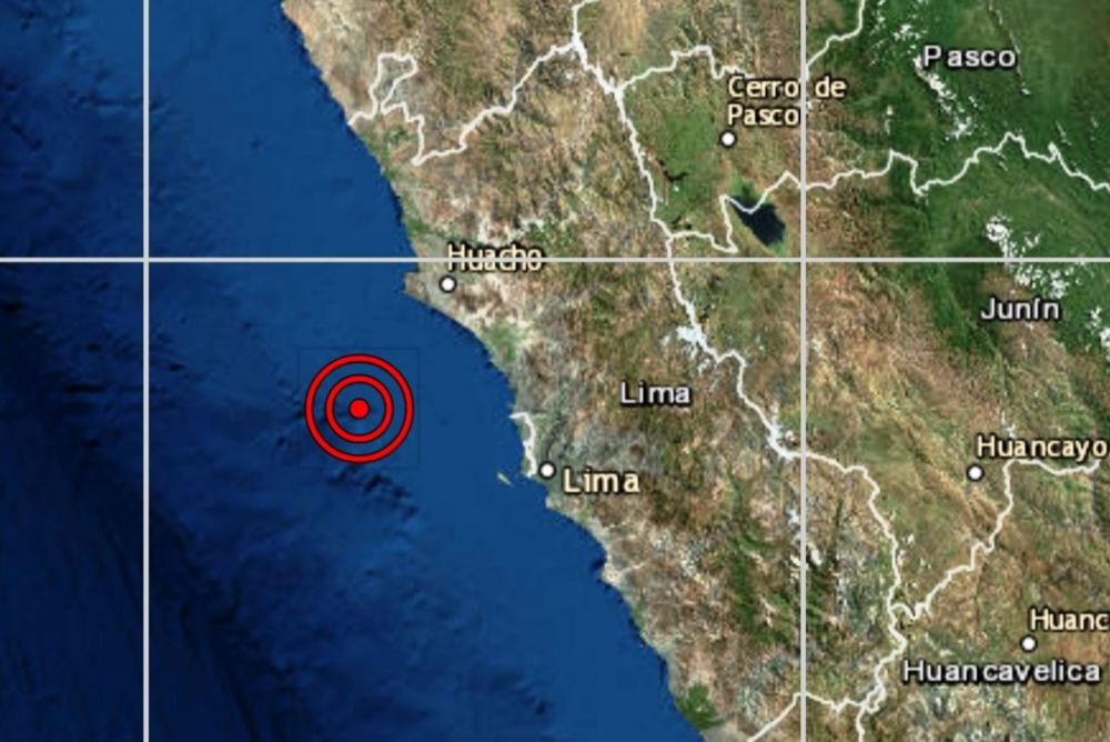 Fuerte sismo de magnitud 4.6 se registró hoy en Lima