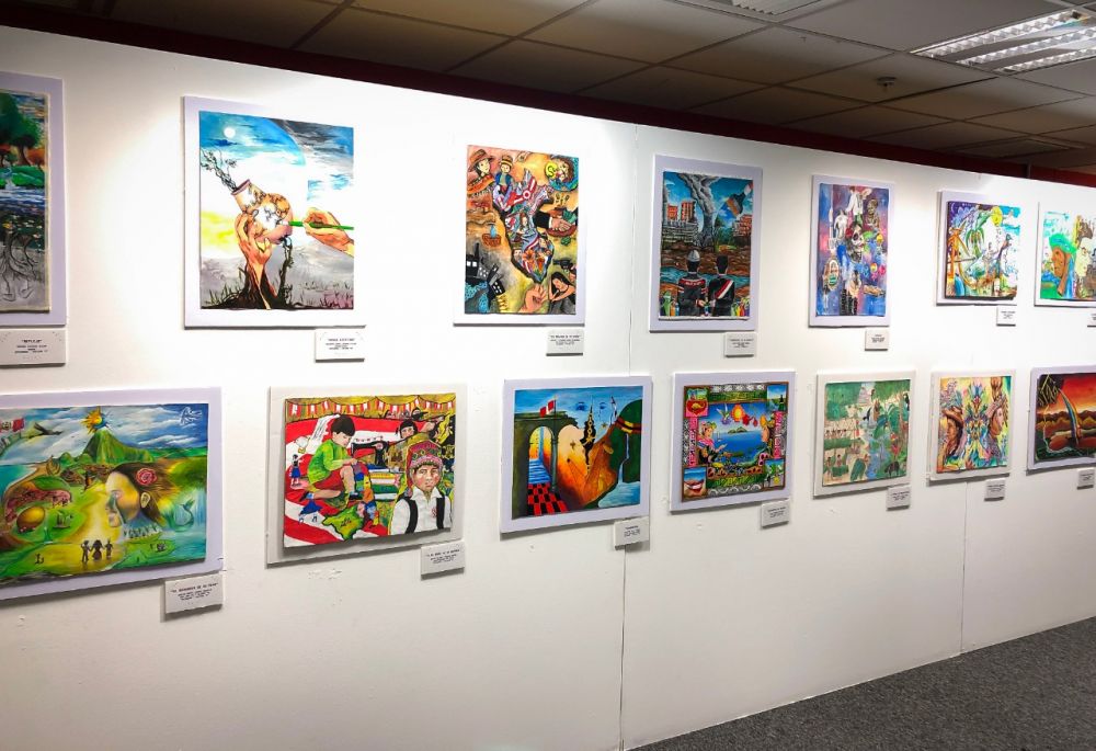 Minedu inaugura exposición de obras de Juegos Florales Escolares