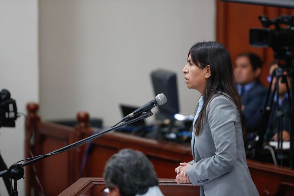 Giuliana Loza, abogada de Keiko Fujimori