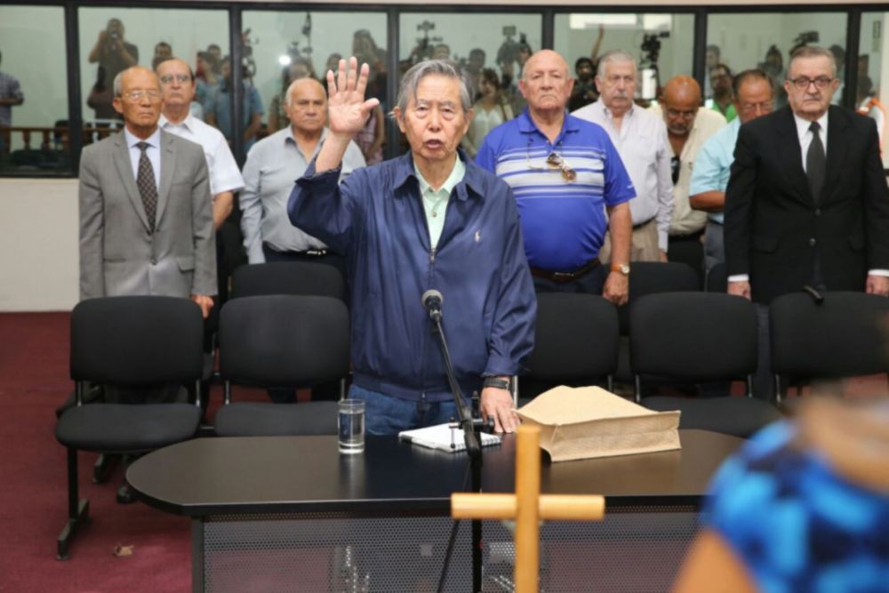 Alberto Fujimori armó la lista de Fuerza Popular