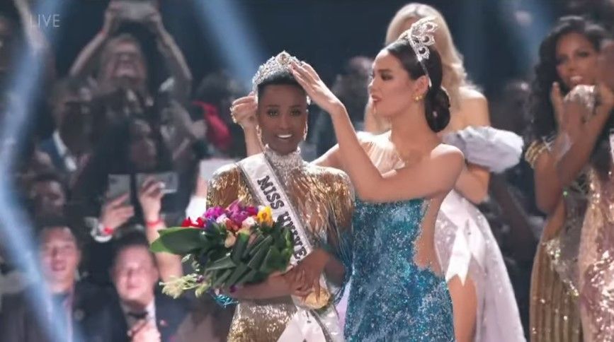 Así fue coronada Miss Sudáfrica como la nueva Miss Universo 2019