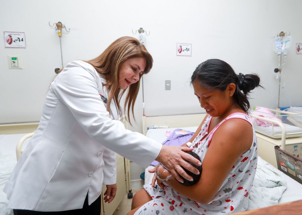 La primer bebé del año 2020 de Huaycán es Aissa Salomé