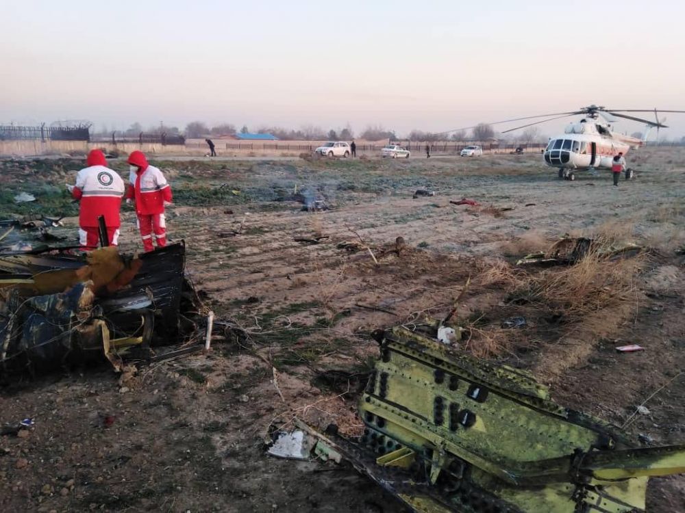 Accidente aéreo en Ucrania