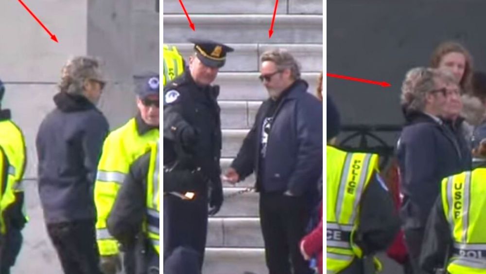 Joaquin Phoenix fue arrestado: Así fue su participación en la protesta contra el cambio climático