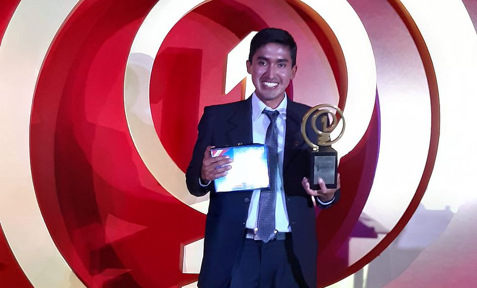 Peruano Julio Garay ganó concurso de History Channel por galleta contra la anemia