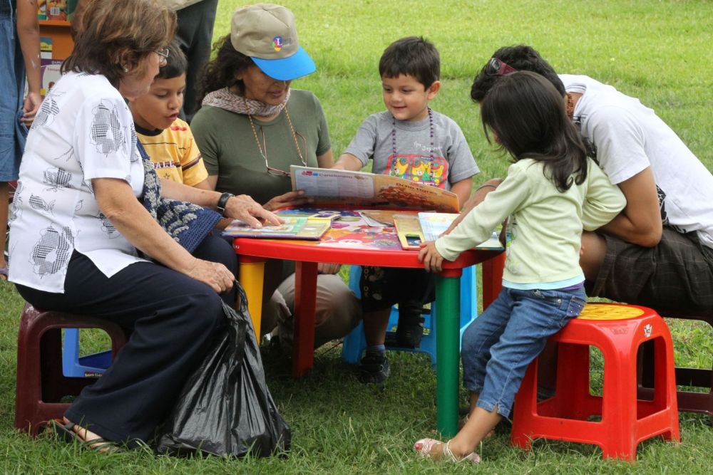 Lectura para niños en el Perú