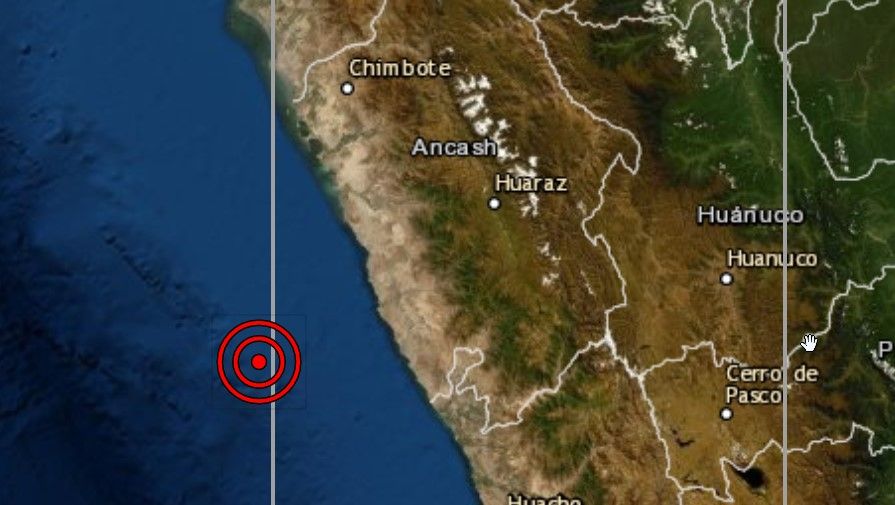Fuerte sismo de magnitud 5.4 se registró en Áncash y se sintió en Lima