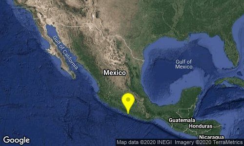 Sismo de magnitud 5.2 sacudió México esta madrugada