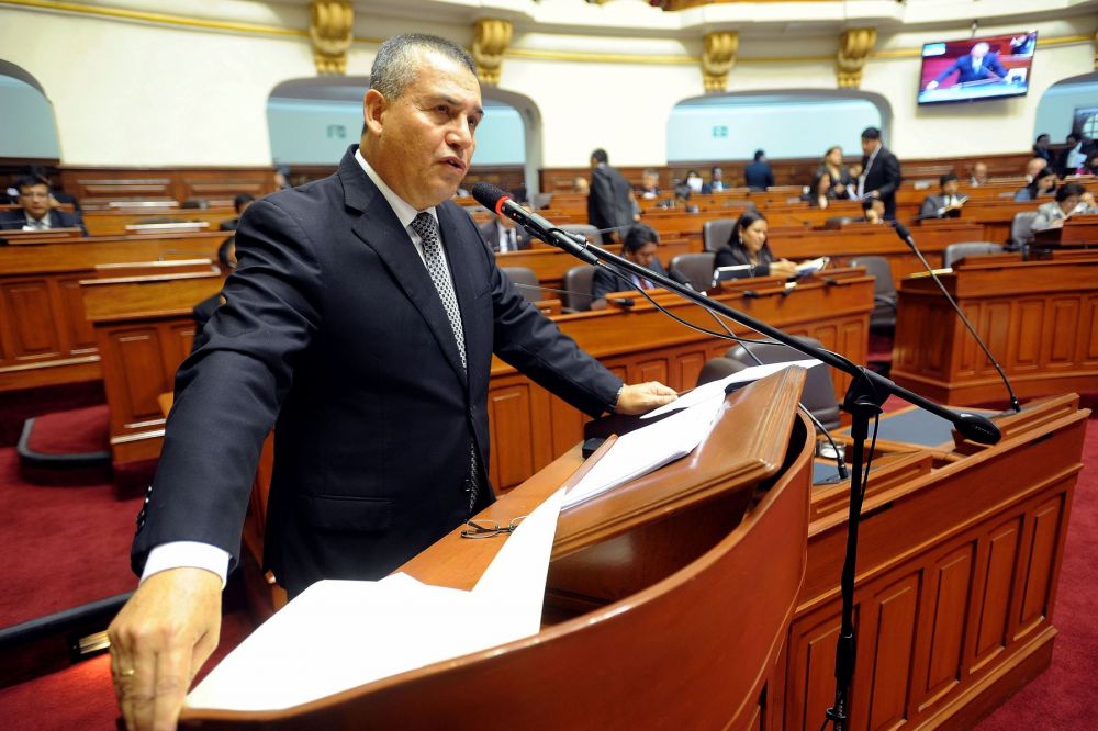 Daniel Urresti en el Congreso