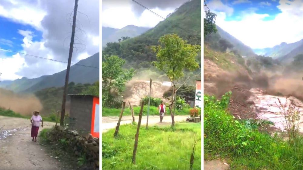 Cusco: Impactante video de aluvión que dejó varios desaparecidos