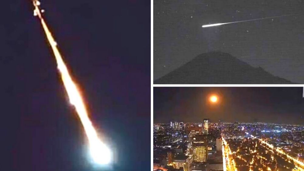 Meteorito ilumina México y usuarios publican videos en redes sociales