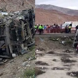 Choque entre dos buses deja 12 muertos y 68 heridos en La Joya, Arequipa
