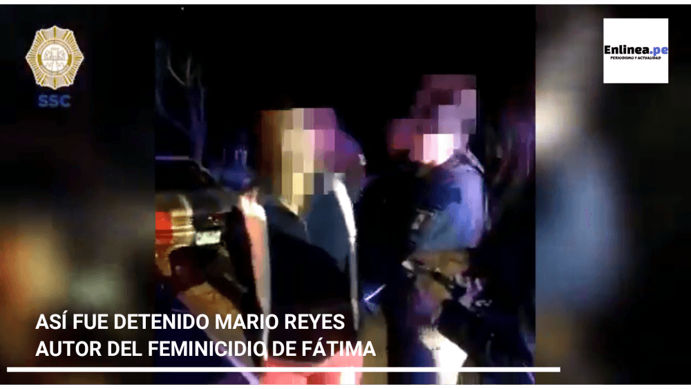 Feminicidio de Fátima: Así fue detenido el asesino y era vigilado por drone