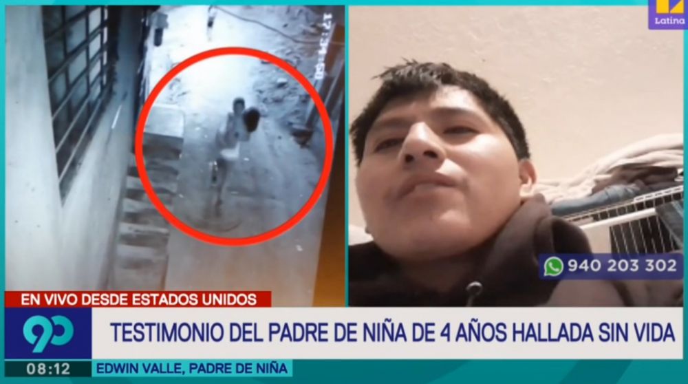 Padre de la niña de 4 años asesinada en Independencia hizo doloroso reclamo