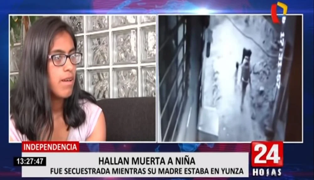 Madre de niña asesinada en Independencia: "Fue mi error dejarla por una fiesta"