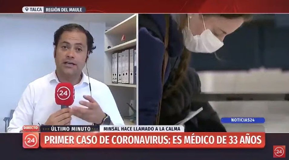 Coronavirus llegó a Chile: Paciente es médico de 33 años y viajó a China