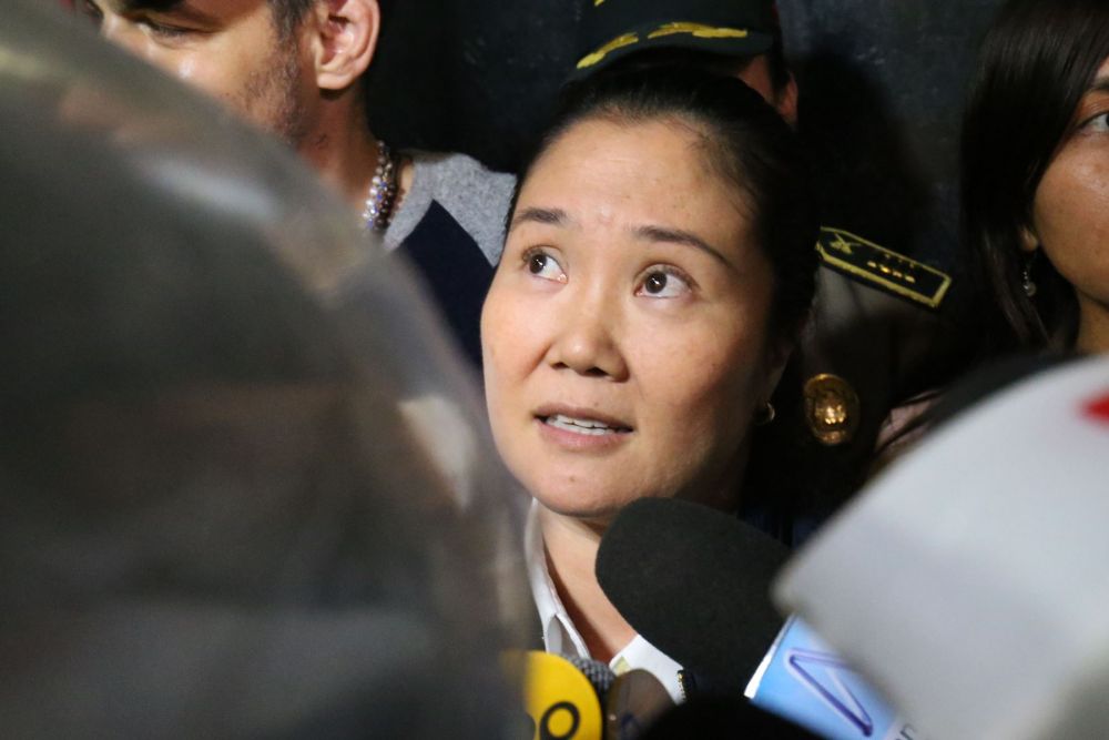 Keiko Fujimori sale de prisión