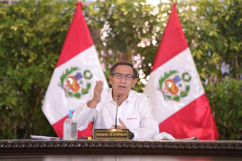 La cuarentena se amplía por dos semanas más anunció el presidente Martín Vizcarra