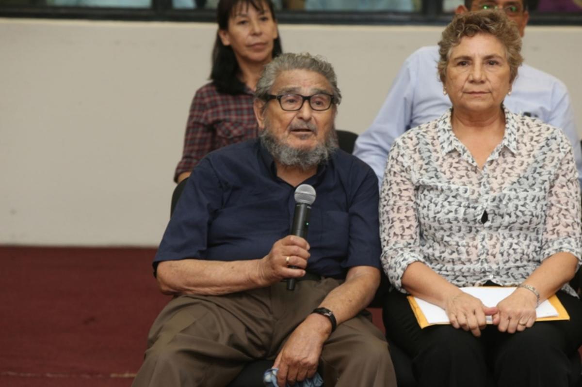 Elena Iparraguirre y Abimael Guzmán