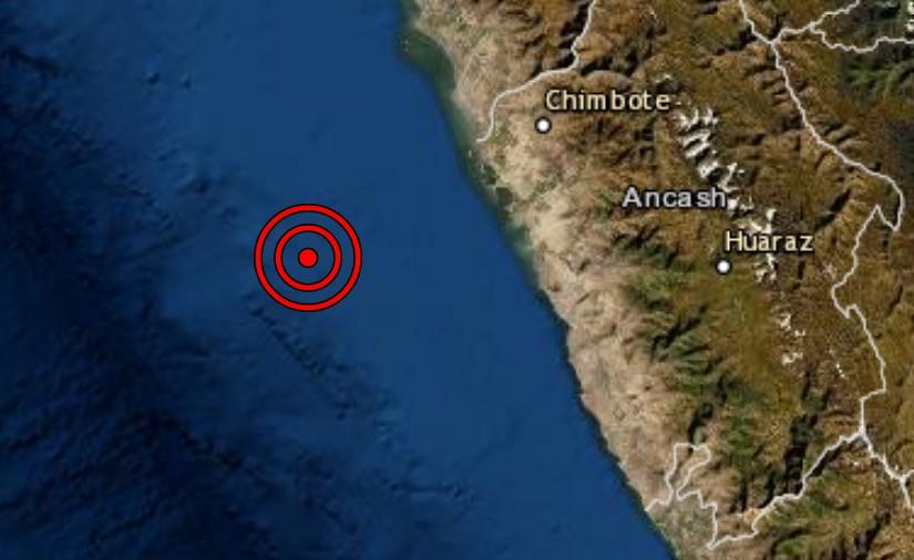 Sismo hoy en Chimbote