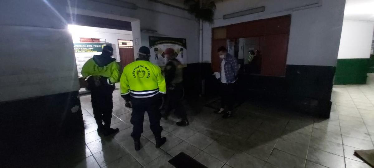 Serenos de Lima capturan a ladrón que se lanzó de cuarto piso al intentar huir