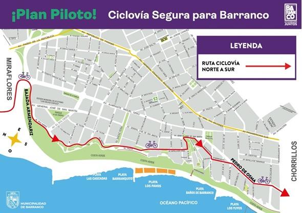 Barranco pone en marcha plan de ciclovías seguras