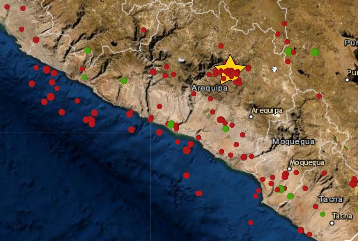 Sismo en Arequipa