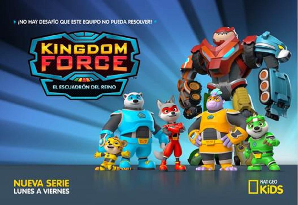 Nat Geo Kids trae acción y aventura con el estreno de Kingdom Force: El escuadrón del reino