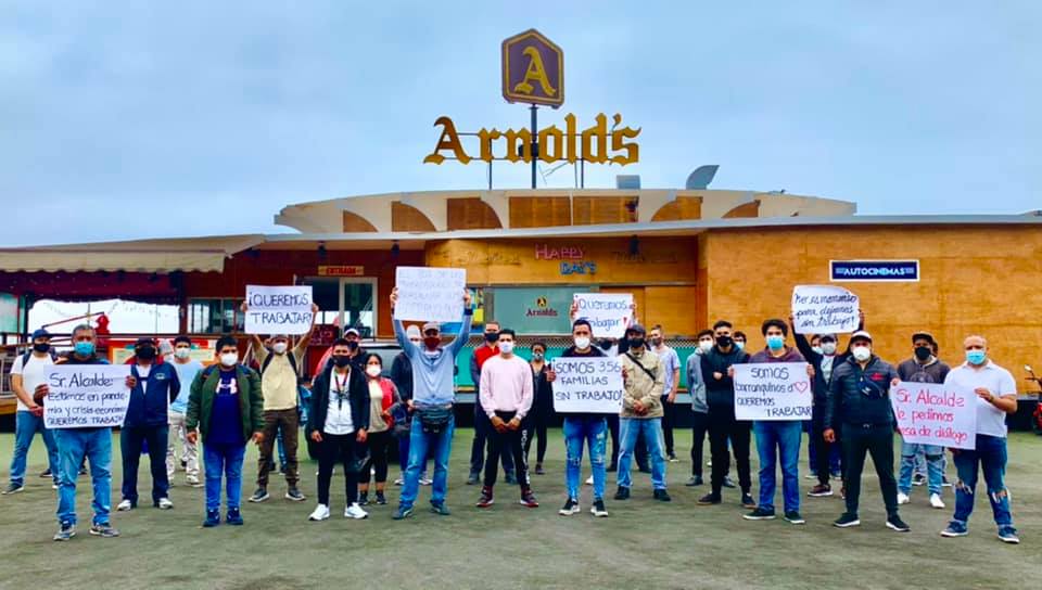 Trabajadores de los restaurantes de Bordemar y sus familias piden ayuda