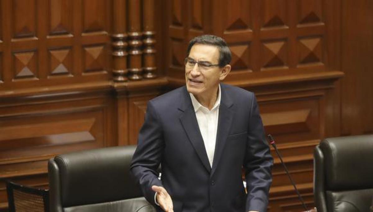 Martín Vizcarra: Pleno Del Congreso Aprobó Admitir Segunda Moción De ...