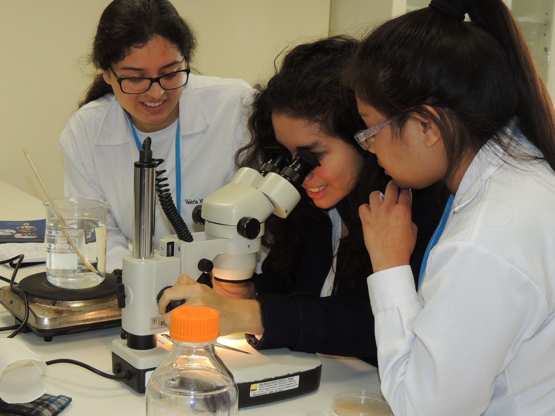 Niños en la ciencia