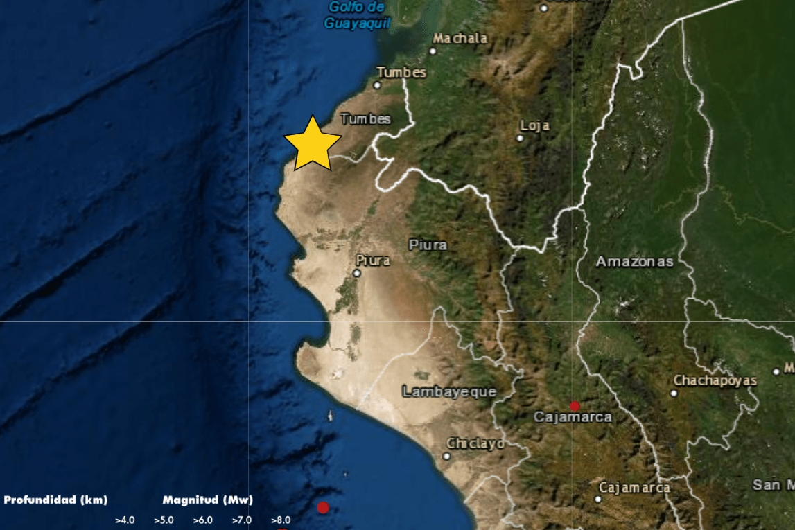 Temblor en Chilca