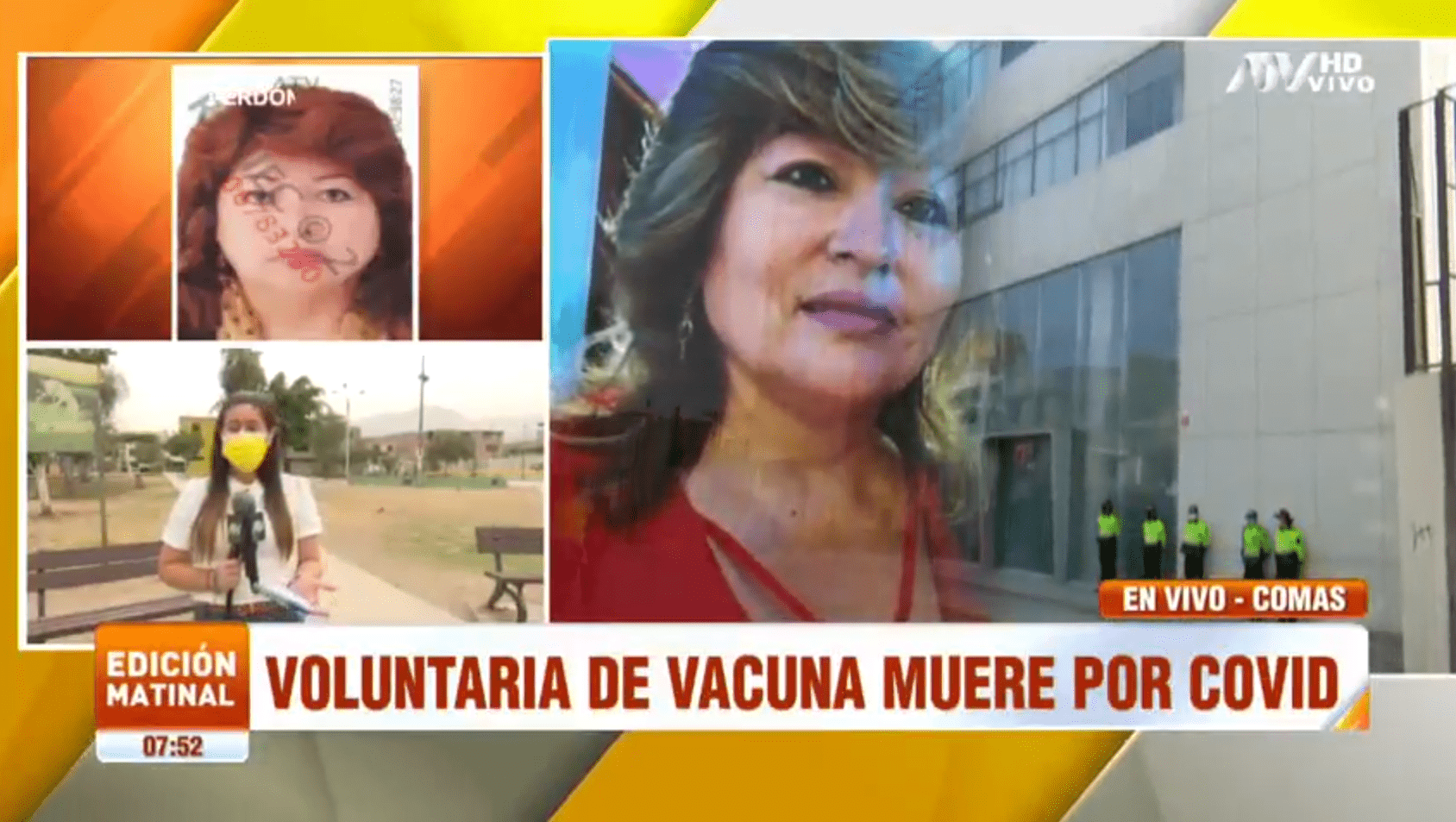 Muere en Perú voluntaria de vacuna contra el COVID-19