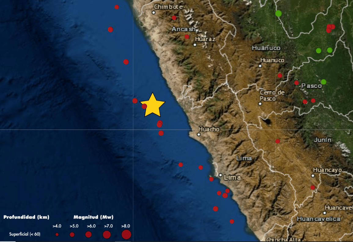 Sismo en Barranca - Lima