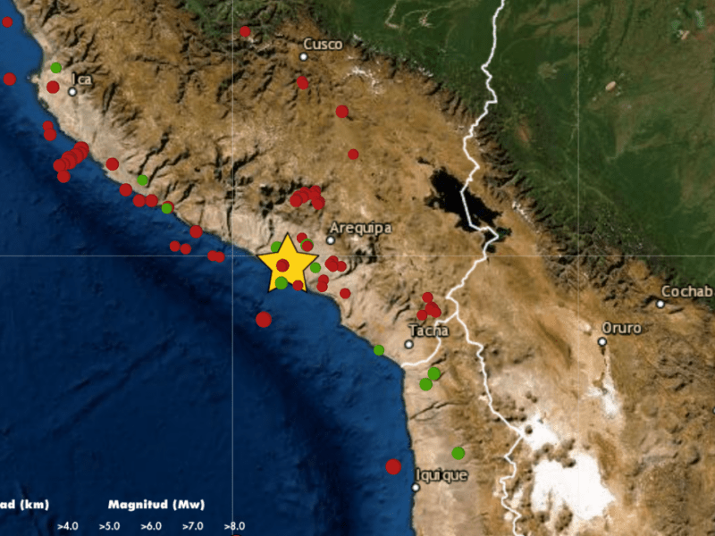 Sismo en Tacna