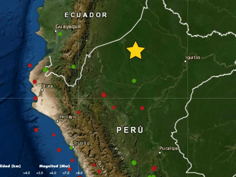 Sismo en Loreto