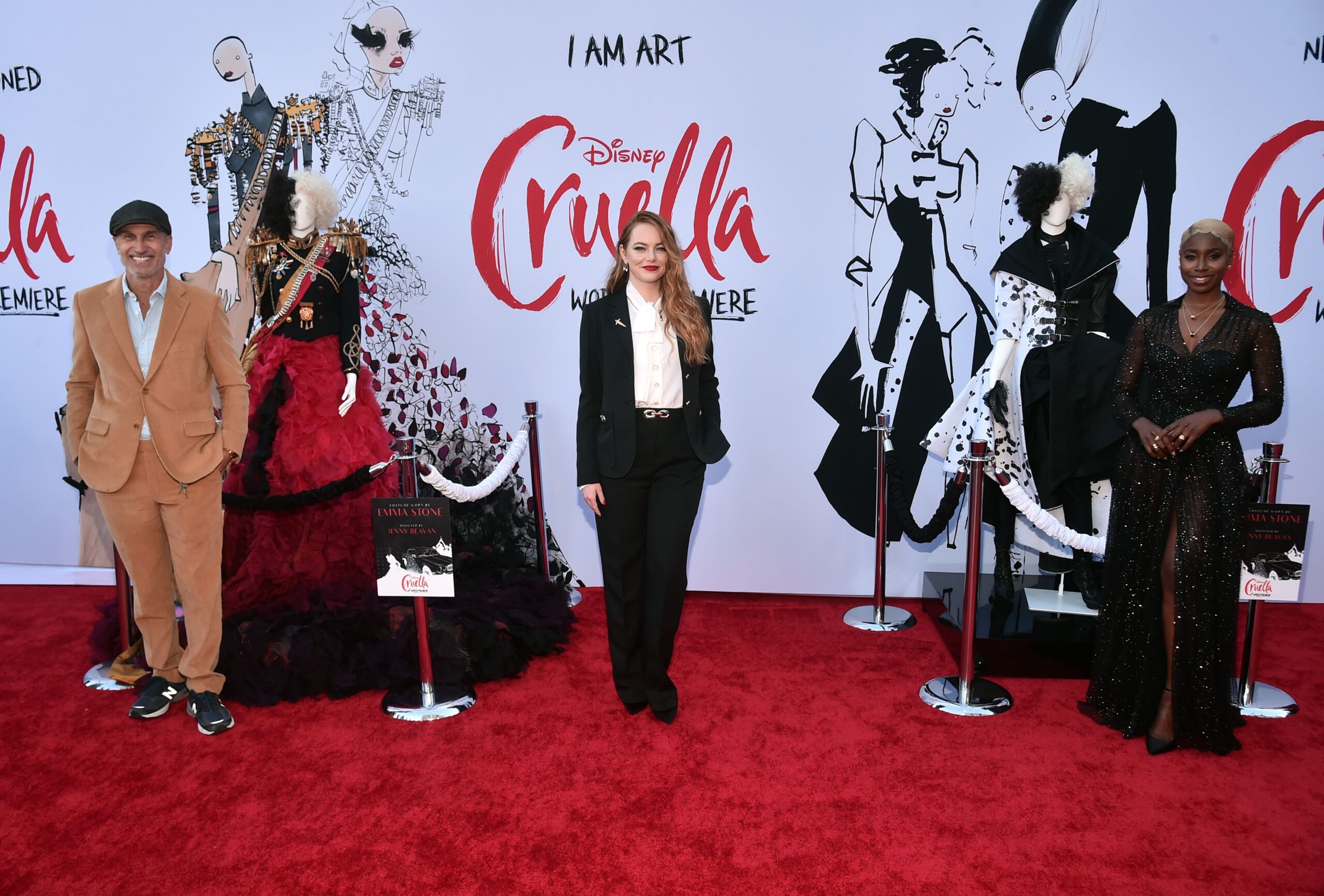 Premiere mundial de Cruella con Emma Stone