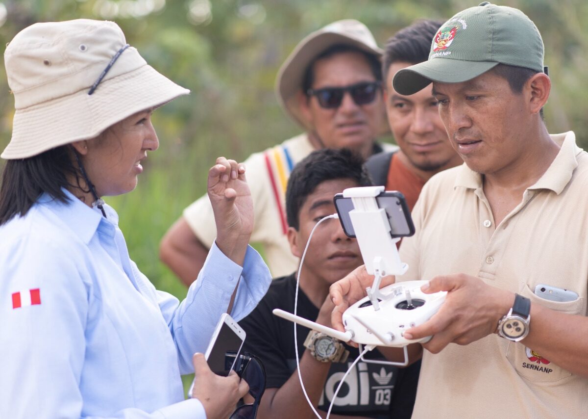 Drones adaptados para conservar áreas naturales